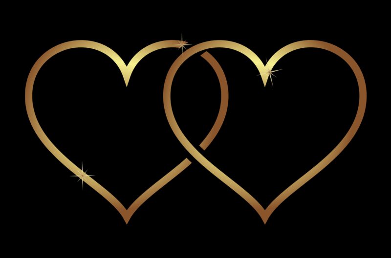 a heart, hearts, love