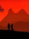 tree, couple, man