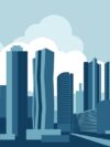 city, vector, structure
