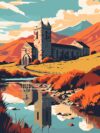 ai generated, abbey, castle