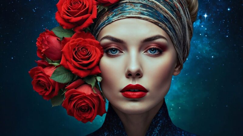 woman, portrait, beauty