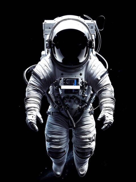 astronaut, cosmos, universe