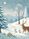 christmas, winter, snow