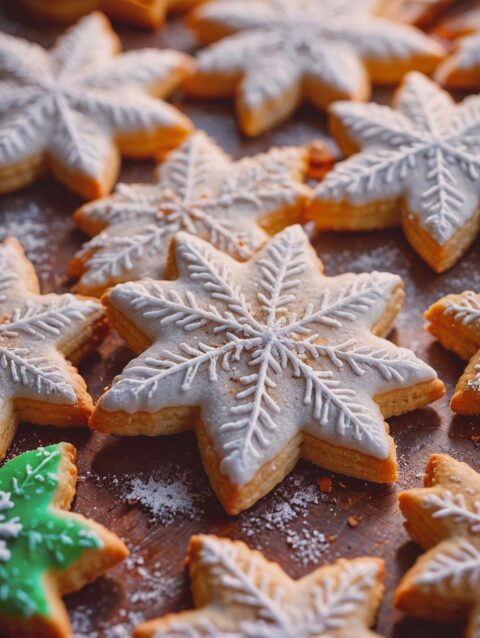 ai generated, christmas, cookies